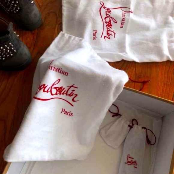 Christian Louboutin -Signature spike special edition men's shoes size 42.54/ 9US - Picture 6 of 7